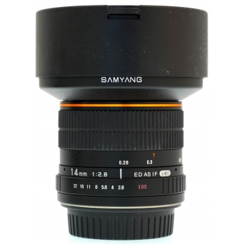 SAMYANG OBJ MF 14 MM F/2,8 ED AS