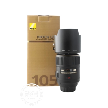 NIKON AF-S 105 MACRO F/2.8 VR IF