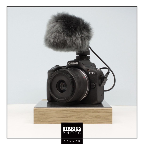 CANON EOS R50 + RF-S 18-45/4.5-6.3 + POIGNÉE HG-100TBR (AVEC BR-E1) + MICRO DM-E100 CANON EOS R50 + RF-S 18-45/4.5-6.3 + POIGNÉE HG-100TBR (AVEC BR-E1) + MICRO DM-E100