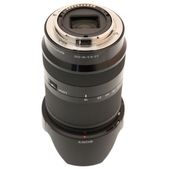 SONY OBJ SEL 18-200/3,5-6,3 E NOIR