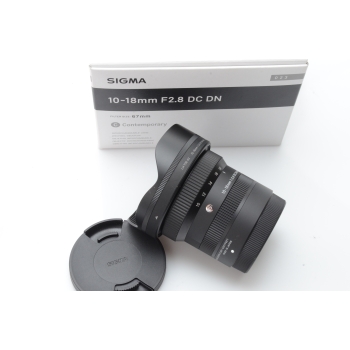 SIGMA 10-18 MM F 2.8 DC DN SONY APS-C CONTEMPORARY