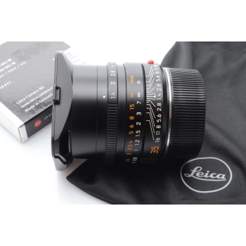 LEICA M SUMMILUX 35 MM F 1.4 ASPH II avec contacts (2012)