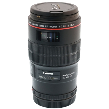 CANON OBJ 100/2.8 EF MACRO L IS USM