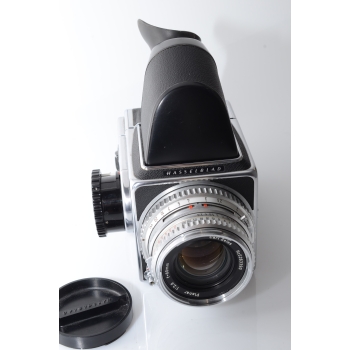 HASSELBLAD 500C CHROME+2.8/80 PLANAR+A12+PRISME PM45