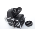 HASSELBLAD 500C CHROME+2.8/80 PLANAR+A12+PRISME PM45
