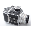 HASSELBLAD 500C CHROME+2.8/80 PLANAR+A12+PRISME PM45
