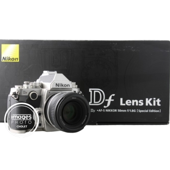 NIKON DF SILVER +AF-S 50 MM F/1.8 KIT (40427 CLICS)