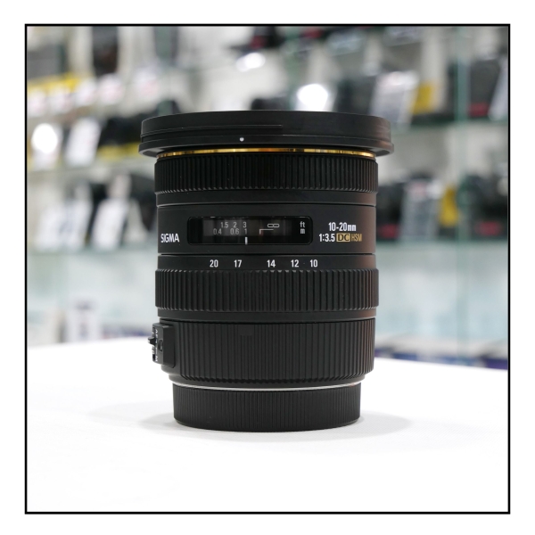 SIGMA 10-20 MM F/3.5 EX DC monture Canon EF-S