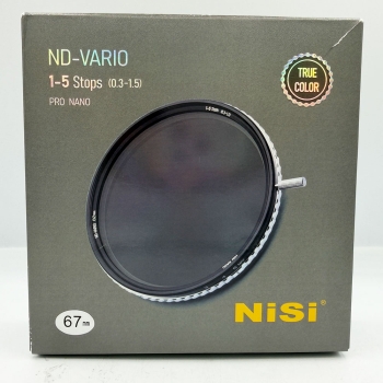 NISI FILTRE ND VARIABLE TRUE COLOR 67mm
