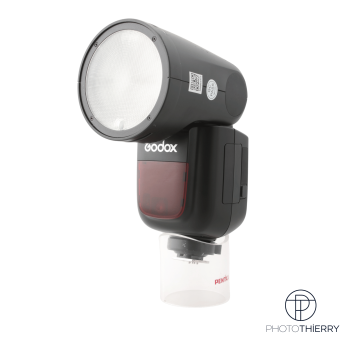 GODOX FLASH V1 CANON + DIFFUSEUR
