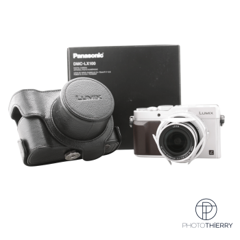 PANASONIC LUMIX LX100 SILVER + SES ACCESSOIRES