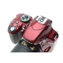 NIKON D 3300 + 18-55 VR-P  ROUGE VERNI   1340 CLICS