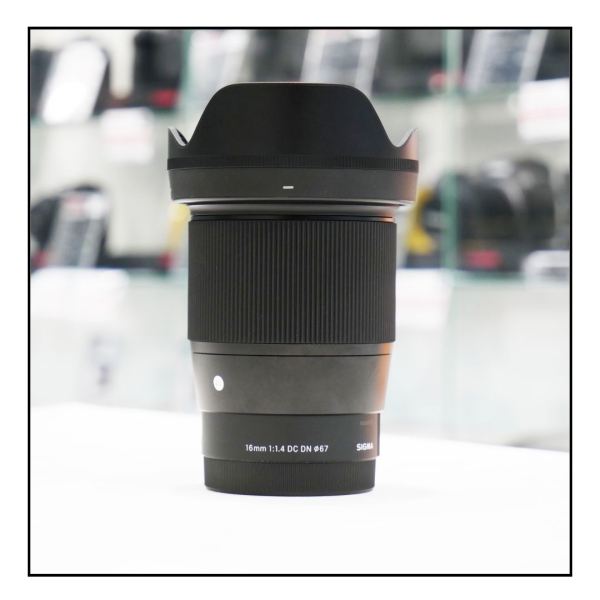 SIGMA 16mm F/1.4 DC DN (E-Mount)