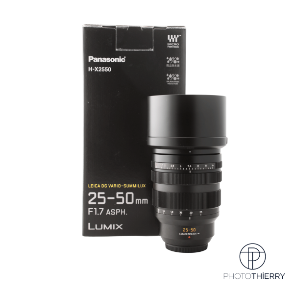 PANASONIC 25-50 MM F/1.7 LEICA DG VARIO-SUMMILUX